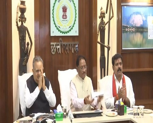 पंडरिया कार्यक्रम में CM विष्णुदेव साय वर्चुअली जुड़े