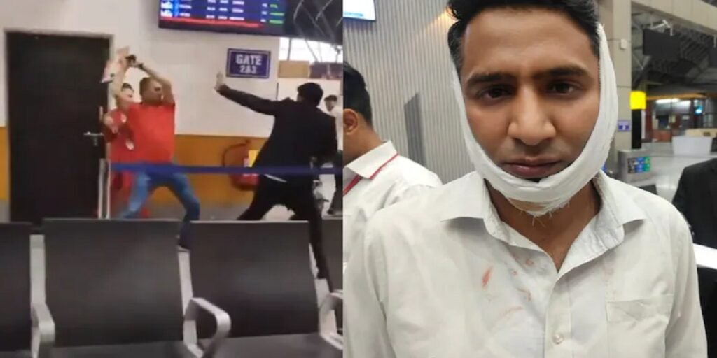 एक की रीढ़ की हड्डी टूटी, दूसरे का जबड़ा… सामान को लेकर आर्मी ऑफिसर ने स्पाइसजेट कर्मचारी को पीटा