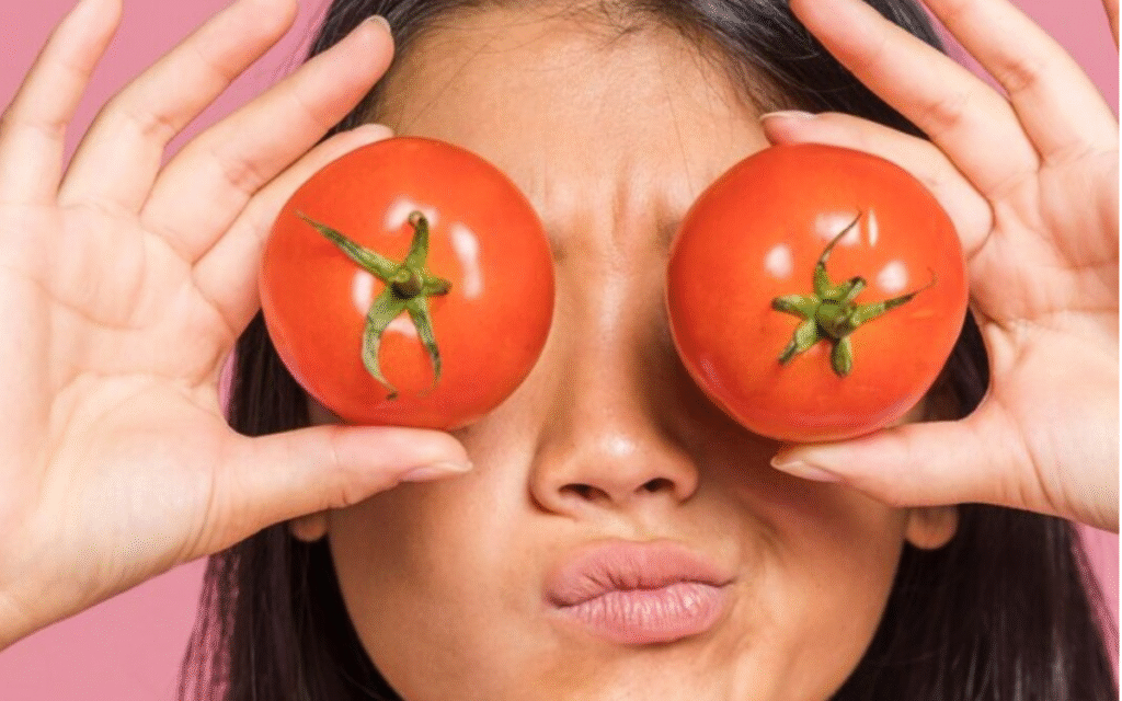 tomato face pack