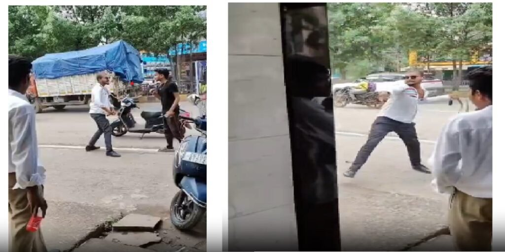 बिलासपुर: बहन से दोस्ती के शक में बदमाश ने कॉलेज छात्र को बीच सड़क पर बेल्ट से पीटा