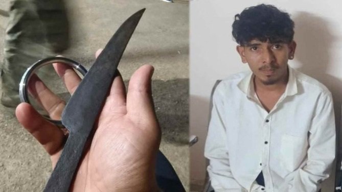 दुर्गा पंडाल से लौटते युवक पर हमला: चाकू की नोक पर पिटाई, थाने में दर्ज कराई शिकायत