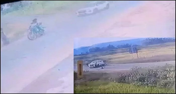 रायगढ़ हादसा: बेकाबू कार ने ली 3 जिंदगियां, CCTV में कैद हुआ दर्दनाक मंजर