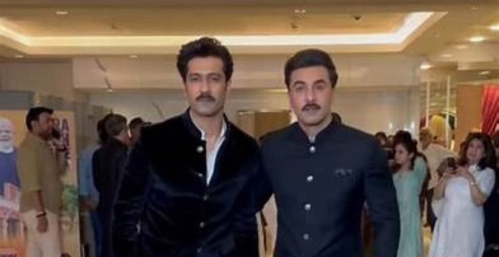 रणबीर कपूर और विक्की कौशल की एयरफोर्स लुक वायरल: ‘लव एंड वॉर’ के सेट से लीक हुईं तस्वीरें मचा रहीं हैं धमाल लव एंड वॉर