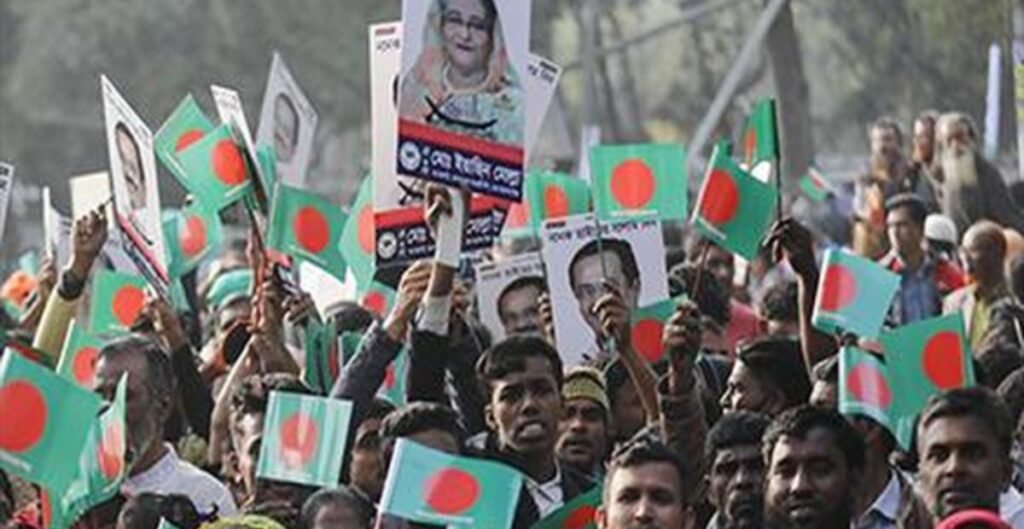 बांग्लादेश में हालात सामान्य होने लगे: अवामी लीग के देशव्यापी प्रदर्शन से पहले सुरक्षा बल हाई अलर्ट पर बांग्लादेश