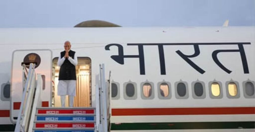 PM मोदी G-20 शिखर सम्मेलन पूरा कर स्वदेश रवाना, वैश्विक मंच पर भारत की मजबूत उपस्थिति दर्ज स्वदेश रवाना