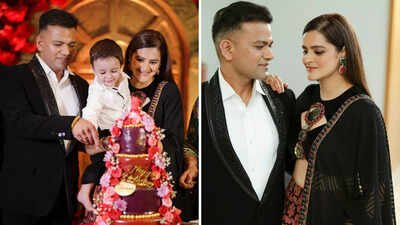 “IPS मम्मी बनीं हीरोइन! बेटे के बर्थडे पर IAS पति देखते रह गए नवजोत को, लहंगे में मचाई धमाल”