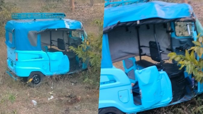 जांजगीर-चांपा में तेज रफ्तार ई-रिक्शा पलटी, एक की मौत, 9 लोग थे सवार