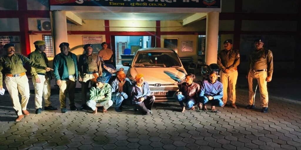 मुंगेली पुलिस को मिली बड़ी सफलता, हत्या के 05 आरोपियों को किया गिरफ्तार