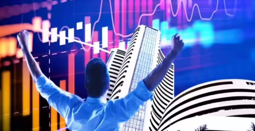 शेयर बाजार में तेजी: सेंसेक्स 500 अंक से ज्यादा उछला, सोमवार को निवेशकों में खुशी शेयर बाजार