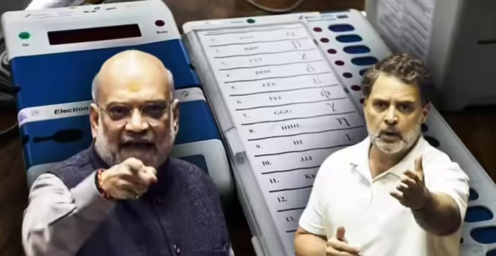 EVM पर मचा सियासी घमासान: जानिए इसका पूरा इतिहास, अमित शाह ने राजीव गांधी का नाम लेकर कांग्रेस पर साधा निशाना अमित शाह