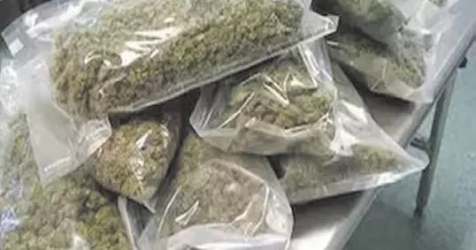 ट्रेन में बैग की तलाशी, 30 लाख का गांजा जब्त