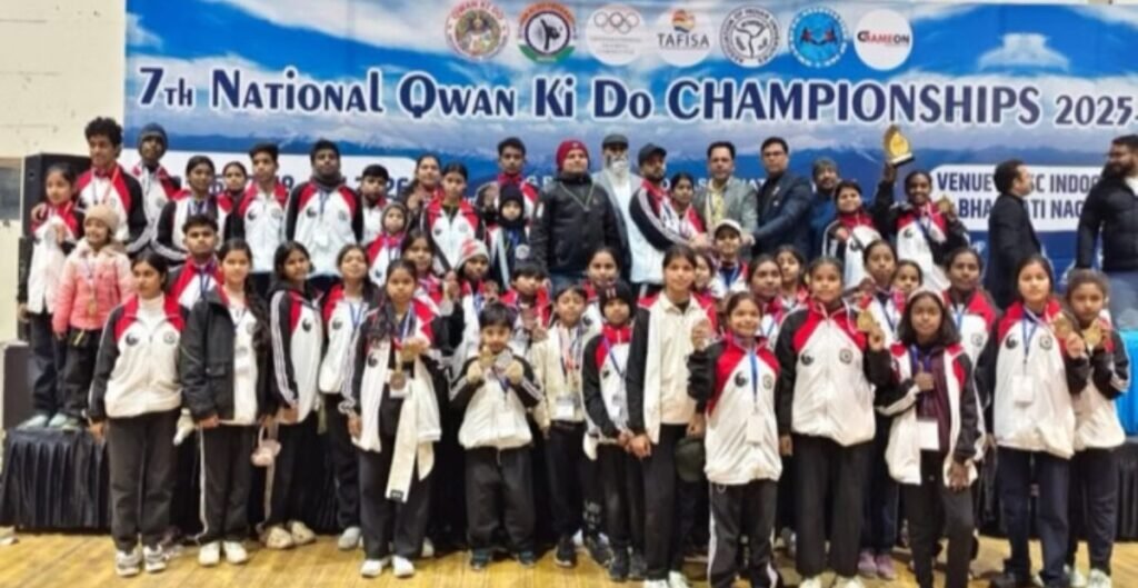 सरगुजा के युवा खिलाड़ियों का शानदार प्रदर्शन, राष्ट्रीय क्वान की डो चैंपियनशिप में जीते 12 पदक युवा खिलाड़ियों
