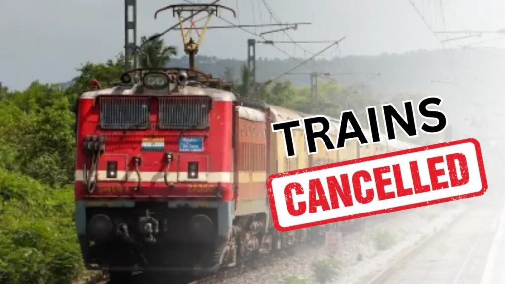 CG Train Cancelled News : वॉशेबल एप्रन कार्य से ट्रेनों पर असर, 10 रद्द, 18 का रूट बदला – जानें पूरी लिस्ट