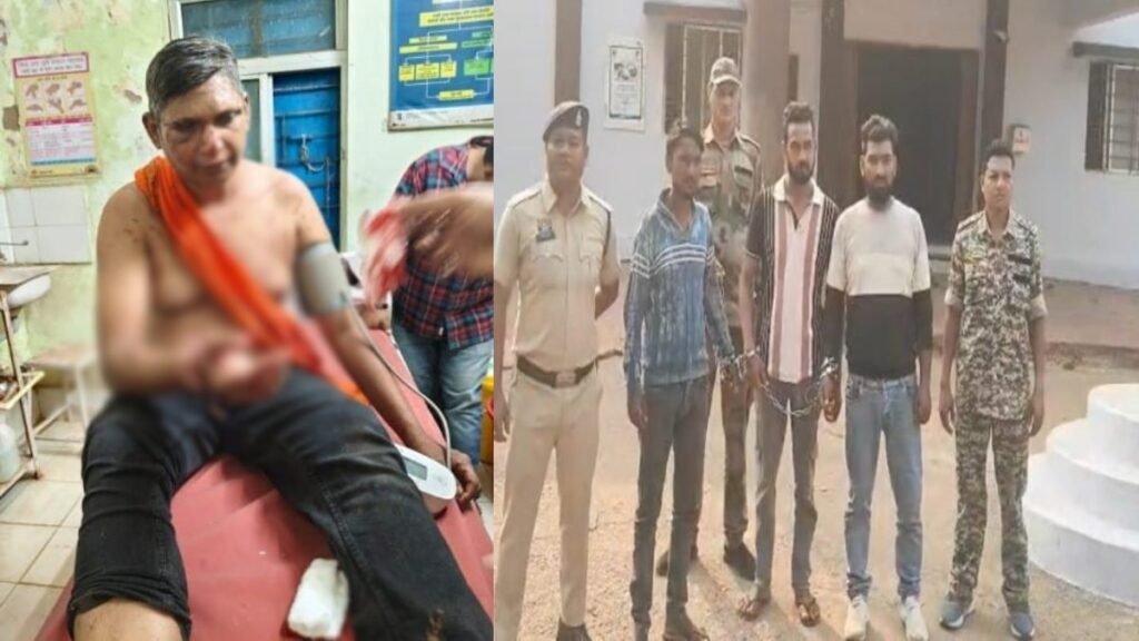 भाजपा पार्षद पर जानलेवा हमला: वार्ड की समस्याओं को लेकर रास्ता रोककर बेरहमी से की पिटाई, पुलिस ने 3 आरोपियों को किया गिरफ्तार