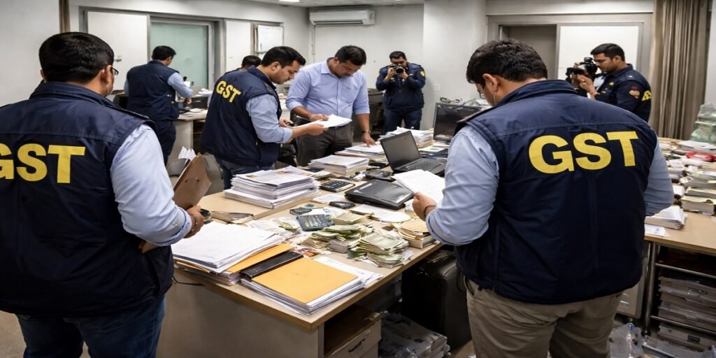 CG News : रायपुर में GST विभाग का बड़ा एक्शन, चार जगहों पर छापेमारी से हड़कंप