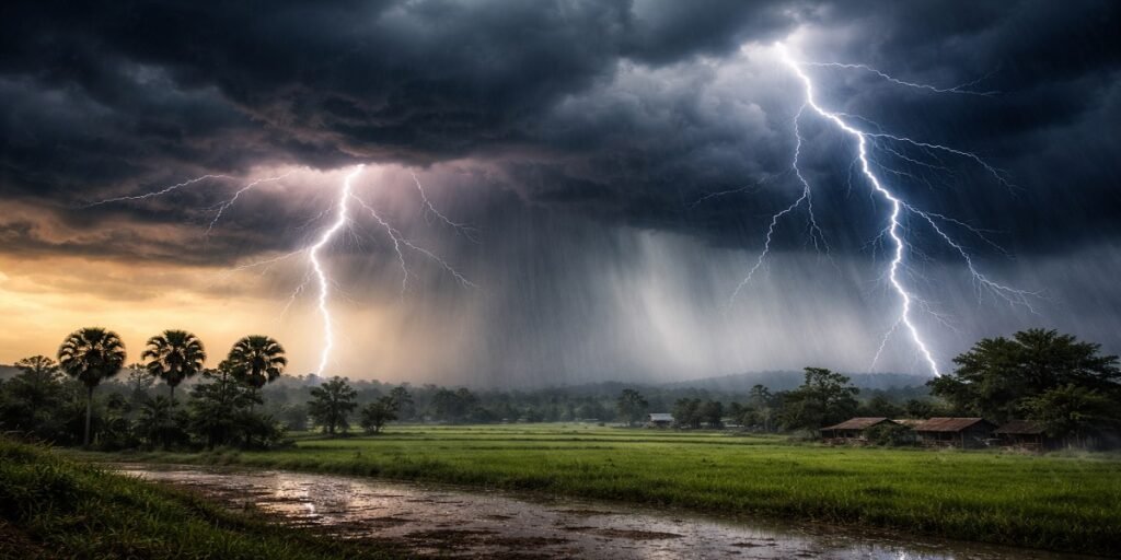 Weather Update: CG में बिगड़ेगा मौसम का मिजाज, कई जिलों में बिजली गिरने और बारिश की चेतावनी