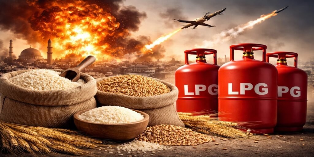 ईरान युद्ध का असर अब रसोई तक! चावल-गेहूं के स्टॉक पर सवाल, LPG सप्लाई को लेकर बड़ा अपडेट