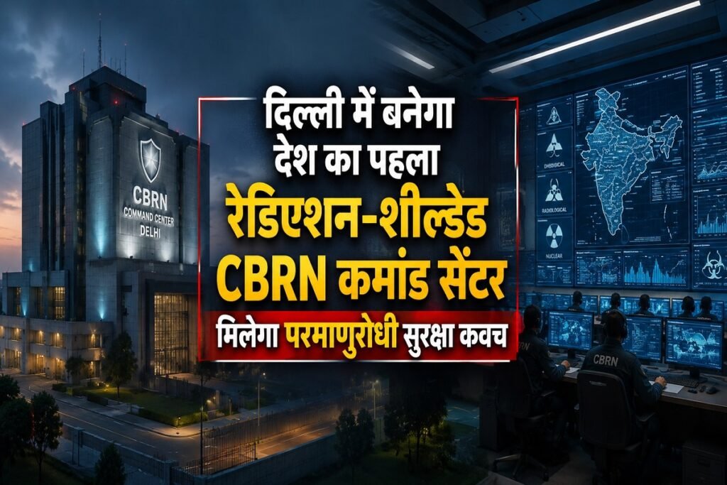 भारत को मिलेगा हाईटेक सुरक्षा कवच! दिल्ली में तैयार होगा पहला रेडिएशन-प्रूफ CBRN कमांड सेंटर