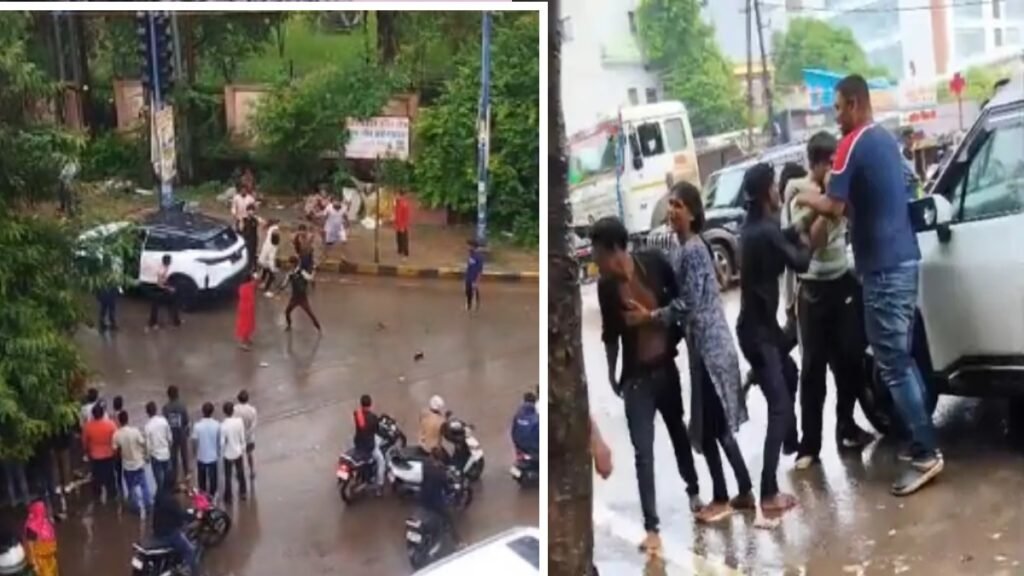 CG में दिनदहाड़े कारोबारी से लूट, कार का शीशा तोड़कर मारपीट के बाद सोने की चेन लेकर फरार बदमाश