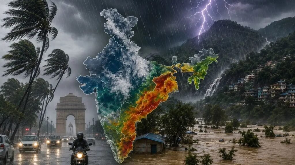 Weather Alert: दिल्ली समेत 15 से ज्यादा राज्यों में भारी बारिश का अलर्ट, गुजरात और असम में बाढ़ से हालात गंभीर