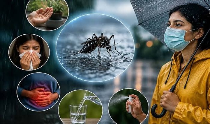 मानसून हेल्थ अलर्ट: बारिश के मौसम में इन बीमारियों का बढ़ता है खतरा, ये लक्षण दिखें तो तुरंत बरतें सावधानी