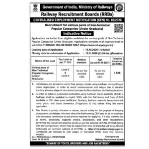 RRB NTPC