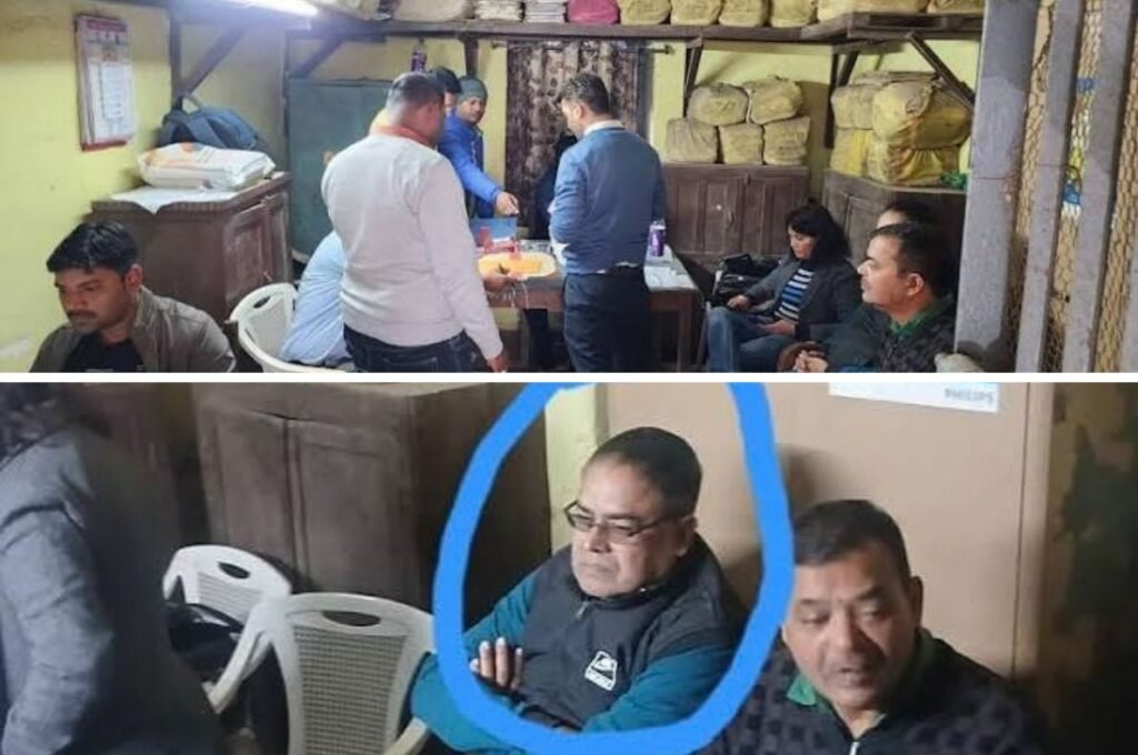 नरसिंहपुर में सहकारिता विभाग से जुड़े रिश्वत के कथित मामले में जबलपुर लोकायुक्त की ट्रैप कार्रवाई।