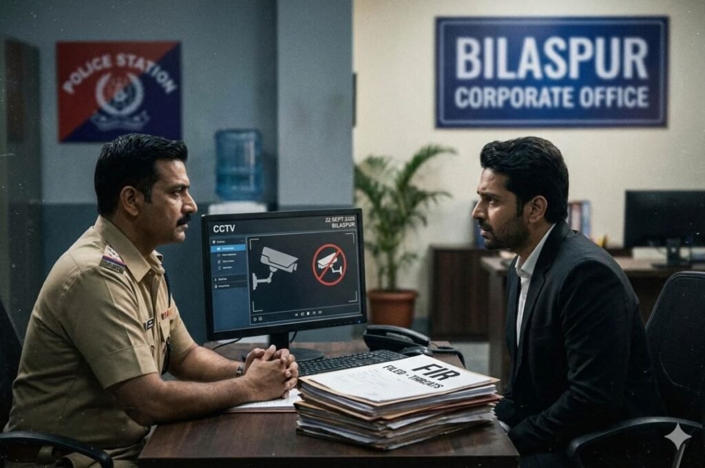 बिलासपुर में पूर्व मैनेजर पर गंभीर आरोप, CCTV बंद करने और महिला कर्मचारियों से बातचीत को लेकर हुआ विवाद; पुलिस ने दर्ज किया केस