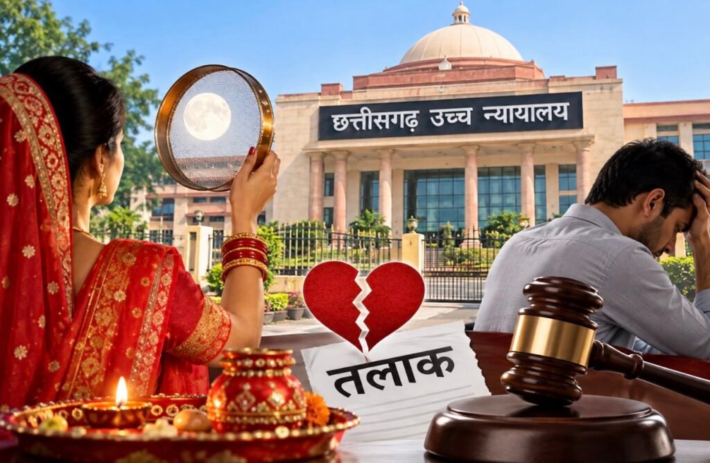 Chhattisgarh High Court: करवा चौथ का व्रत तोड़ने को पति ने बताया क्रूरता, हाईकोर्ट ने रद्द की तलाक की डिक्री