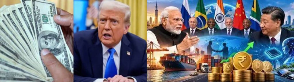 डॉलर से अमेरिका की कमाई और BRICS की डॉलर से दूरी