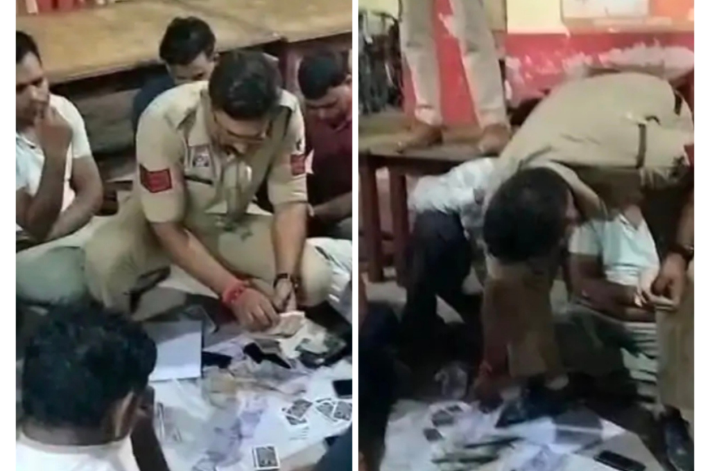जशपुर में बड़ी पुलिस कार्रवाई: ढाबे के पीछे जुआ खेलते 9 लोग गिरफ्तार, ₹63 हजार से ज्यादा जब्त