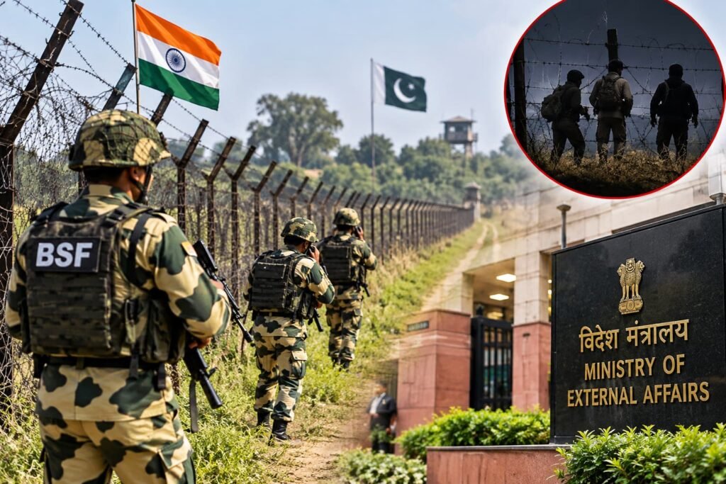 भारत-पाक सीमा पर घुसपैठ को लेकर सख्त हुआ भारत, पाकिस्तानी अधिकारी को विदेश मंत्रालय ने किया तलब