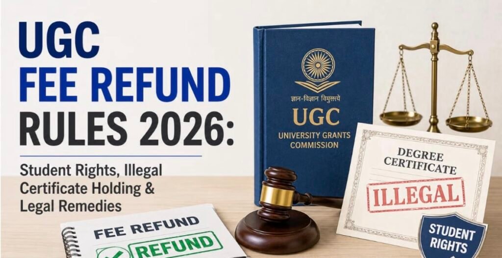 Education News: UGC का बड़ा अल्टीमेटम, फीस रिफंड रोकने वाले कॉलेजों पर कार्रवाई का खतरा