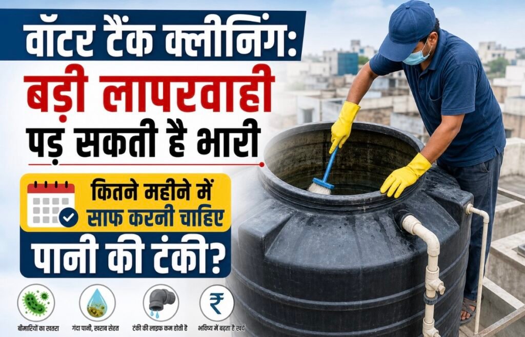 Water Tank Cleaning: बड़ी लापरवाही पड़ सकती है भारी, कितने महीने में साफ करनी चाहिए पानी की टंकी?
